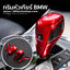 ทริมหัวเกียร์ BMW สีแดง รุ่น IN193