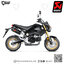ท่อแต่ง Akrapovic Slip on Carbon : for Honda MSX125/grom 2013-2016