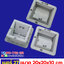 แม่พิมพ์ช่องลม20x20x10cmบล็อกหล่อผนังช่องแสงตกแต่งอาคารบ้านรีสอร์ท