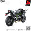 ท่อแต่ง Akrapovic New Serie Slip on : for Kawasaki Ninja H2/H2R
