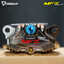 ปั๊มเบรกล่าง MFZ Racing รุ่น: 2PIS PRO NICKEL WING