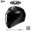 หมวกกันน็อคเต็มใบ HJC C10 : SEMI FLAT BLACK