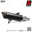 ท่อมอเตอร์ไซค์/ท่อแต่ง/ท่อไอเสีย Akrapovic Slip on Black 2021 Euro 5 : for Yamaha XMax 300 2017-2020/All new euro5 2021-2023