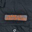 H-D shirt แขนสั้นปักลาย #96819 สีดำ XL