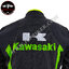 เสื้อการ์ด เสื้อการ์ดมอเตอร์ไซค์ Kawasaki ผ้าคอร์ดูร่า(CORDORA)น้ำหนักเบาและสามารถกันน้ำได้ในระดับหนึ่ง