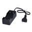 ตัวชาร์จแบตเตอรี่ 18650 3.7 V /AC 110V 220V Dual Charger EU Plug Chager Faster Charging For 18650 3.7V Rechargeable Li-Ion Battery