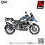 ท่อมอเตอร์ไซค์ AKRAPOVIC SLIP-ON LINE BLACK FOR BMW R1250GS ท่อแต่ง ท่อสูตร ท่อบิ๊กไบค์ ท่อBigbike ท่อไอเสีย