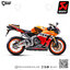 ท่อแต่ง Akrapovic Slip on Titanium Logo Aluminium : for Honda CBR600RR 2021-2022 All new!!