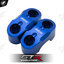 ประกับตุ๊กตาแฮนด์ 22mm. GTRS PCX-150,160/MONKEY-125/GROM-125/CT-125/ZOOMER น้ำเงิน