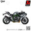 ท่อแต่ง Akrapovic New Serie Slip on : for Kawasaki Ninja H2/H2R