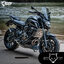 ชิลด์หน้า Were Wolf V-03 Smoke M530 : for Yamaha MT07 2018-2020