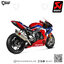 ท่อแต่ง Akrapovic Evolution GP : for Honda CBR1000RR-R 2020-2023