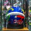 หมวกกันน็อค AGV K1 WHITE ZOO BLUE