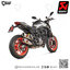 ท่อแต่ง Akrapovic Slip on GP Twin ปลายดาบ FOR Ducati Monster 937 2022-2023