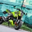 งานทำสี HONDA MSX125 สีเขียวมะนาว