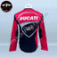 เสื้อยืดขี่มอเตอร์ไซค์ เสื้อยืดมอเตอร์ไซค์ เสื้อแขนยาว DUCATI JT-553L เนื้อผ้าไมโคไฟเบอร์มีประสิทธิภาพในการซับเหงื่อสูงไม่เหนียวติดตัว