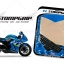 สติ๊กเกอร์กันรอยข้างถัง STORM Rider(สตรอมไรเดอร์) GRIP ใส FOR SUZUKI GSX-R1000