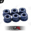 น็อตยึดสเตอร์หลัง CNC GTR R3/MT03/NINJA400 M10x1.25 (6ตัว) น้ำเงิน