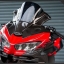 ชิว+ฝาปิดรูกระจก MOTOZAAA FOR KAWASAKI NINJA400