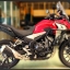 แคชบาร์ SRC สีดำ FOR HONDA CB500X 2019