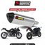 ท่อแต่ง Akrapovic Exhaust Slip-On Line (Titanium & carbon) KAWASAKI Z300, NINJA300 2013-2016