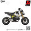 ท่อแต่ง Akrapovic Slip on Shorty Black : for Honda MsX/Grom 2021 All new
