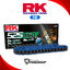 โซ่ RK แท้ 525XSO RX-Ring Chain NB525XSO-120L (สีน้ำเงิน Neon) สำหรับรถมอเตอร์ไซค์ 400-900cc