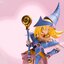Cross Frame Girl Dark Magician Girl (Plastic model)