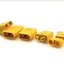 คอนเนกเตอร์ XT90 2 คู่ แบบมีฝาปิด ( connector terminalXT90 ,90A Male & Female Bullet Connectors Plug ,ขั้วต่อแบตเตอรี่ )