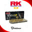 โซ่ RK แท้ 420KLO O-Ring Chain GS420KLO-120L (สีทอง) สำหรับรถมอเตอร์ไซค์ 150cc