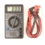 มัลติมิเตอร์-Mini Digital Multimeter Voltage Ampere Ohm Tester with Buzzer