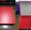 กล่องใส่อินทรนู/เครื่องราชย์ สีแดง