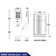โคมไฟถนนโซล่าเซลล์ 200W BEC PASO II