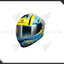 หมวกกันน็อค BILMOLA RAPID S DON'T SHIFT MISS YELLOW BLUE