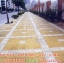 แม่พิมพ์บล็อคคอนกรีต ลายอินฟินีตี้ หรือแม่พิมพ์ลายสเปนขนาด 30x30x5 cm