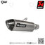 ท่อแต่ง Akrapovic Slip on Titanium aluminium logo limited : for Kawasaki Z400 2019-2022