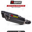 ท่อแต่ง Akrapovic Exhaust Slip-On Line (Carbon) DUCATI MONSTER 795,696,796,1100
