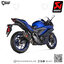 ท่อแต่ง Akrapovic Slip on GP carbon ปลายดาบ : for Yamaha YZF-R3/MT03 15-18 /19-20/All new 2021-2022