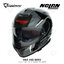 หมวกกันน็อคเต็มใบ NOLAN Wanted N-Com Slate Grey White Black (76)