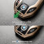 เคสกุญแจดิสเพล BMW Display key กรอบโลหะ+พวงกุญแจหนัง รุ่น AC230