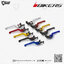 มือเบรกหน้า - มือคลัตช์ปรับระดับพับได้ (หน้าเรียบ : ก้านยาว) (Y0537) Bikers Folding Adjustable Front Brake-Clutch Lever (Flat : Long) : for Yamaha YZF-R3 2015-2018