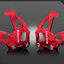 หางปลาพร้อมตัวตั้งโซ่ (Chain Adjusters with Stand hook) Kawasaki KSR Final Edition