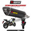 ท่อแต่ง Akrapovic Exhaust Slip-On Line (Carbon) New shape HONDA CB500F, CB500X, CBR500R 2016-2018