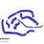ท่อหม้อน้ำ มอเตอร์ไซค์ SAMCO สีน้ำเงิน FOR YAMAHA MT07