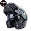 หมวกกันน็อคเต็มใบเปิดคางได้ หมวกกันน็อค Bilmola Helmet รุ่น Explorer Flip-up 2024 สี PLAIN BLACK