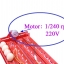 มอเตอร์กลับใข้-1/240 Rpm Geared Motors 110V/220V