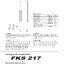 สปริงโช๊คหน้า OHLINS FKS217 NIX22 FOR SUZUKI SV650 2016-2017 โช๊ค โช๊คแต่ง โช๊คมอเอตร์ไซค์