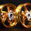 ล้อ MFZ for Yamaha T-max560 18-24' สีทอง
