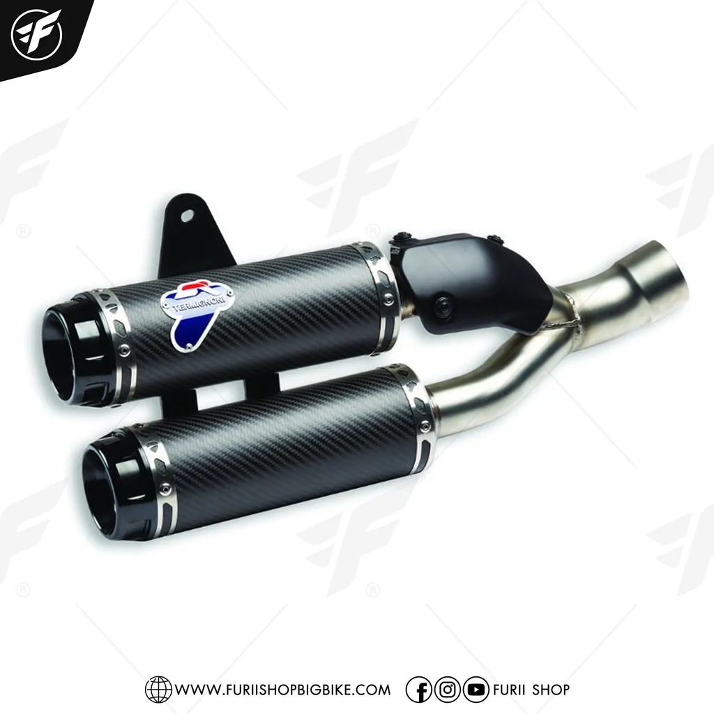 ท่อ TERMIGNONI SLIP ON TWIN FOR Ducati Monster 821 / 1200 14-19