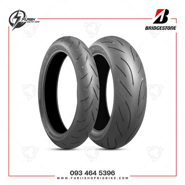 ยางมอเตอร์ไซค์ Bridgestone Battlax S21 : F 120/70ZR17 + R 180